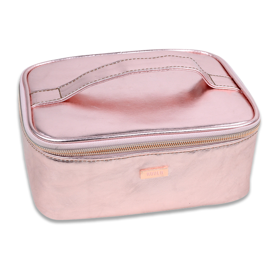 BG8031 Metallic Cosmetic Makeup Toiletry Organizer Bag