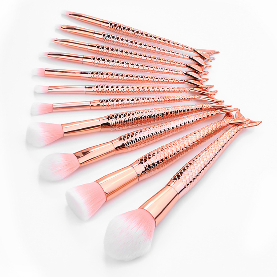 SUK#7001 Rose gold  Cosmetic Brush sets