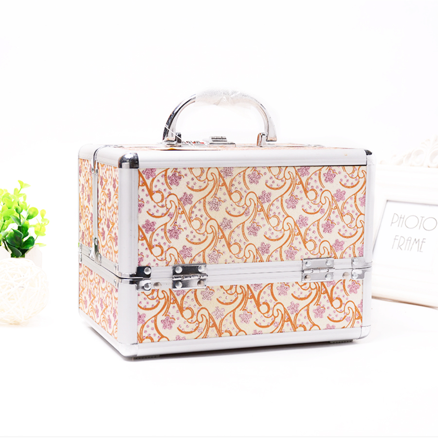 SUK# 0431 Aluminum Makeup case Personalized Large bag