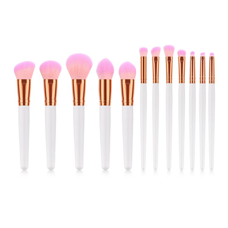 ST7117 Rose Gold Makeup Brush Set