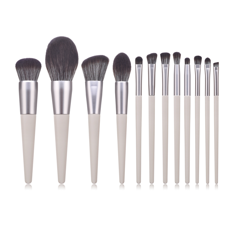 ST7118 12 Pieces Tapered Handle Makeup Brush Set