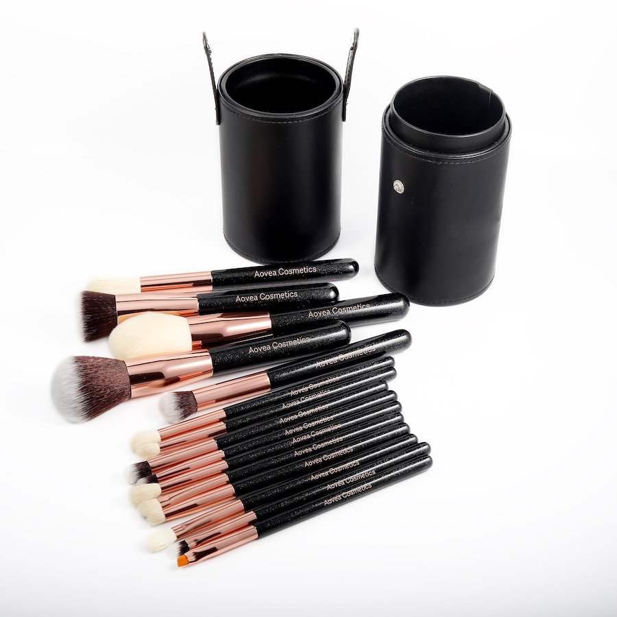 ST7230 Rose Gold Makeup Brush kit